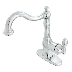 Kingston Brass Fauceture American Classic Single Handle Deck Mount Bar Faucet