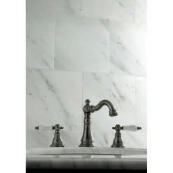 Kingston Brass Fauceture American Patriot Widespread Bathroom Faucet