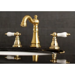Kingston Brass Fauceture American Patriot Widespread Bathroom Faucet