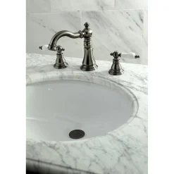 Kingston Brass Fauceture American Patriot Widespread Bathroom Faucet