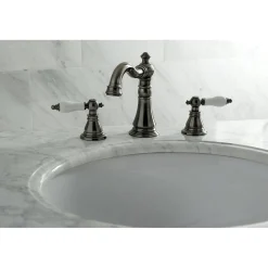 Kingston Brass Fauceture American Patriot Widespread Bathroom Faucet