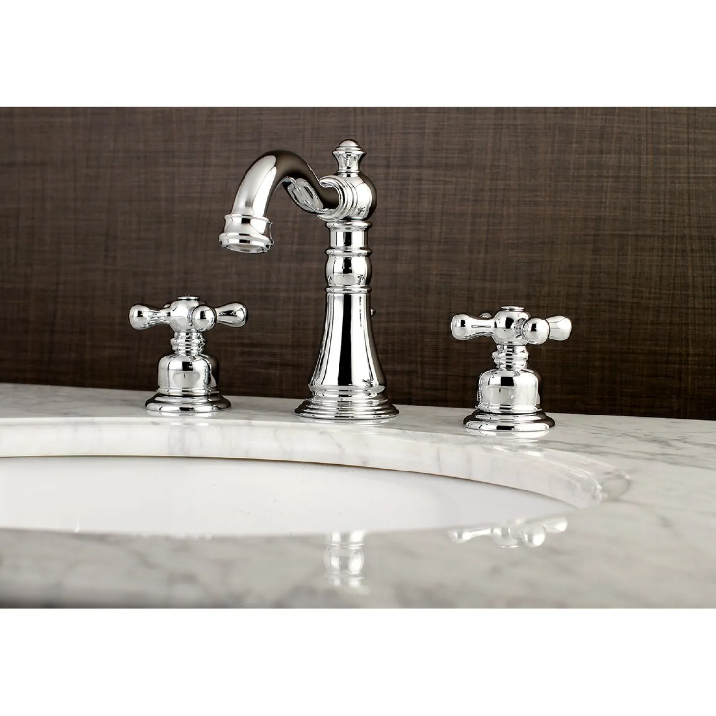 Kingston Brass Fauceture American Classic 8" Widespread Bathroom Faucet