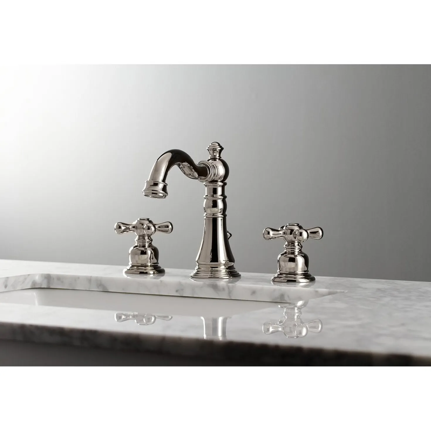Kingston Brass Fauceture American Classic 8" Widespread Bathroom Faucet
