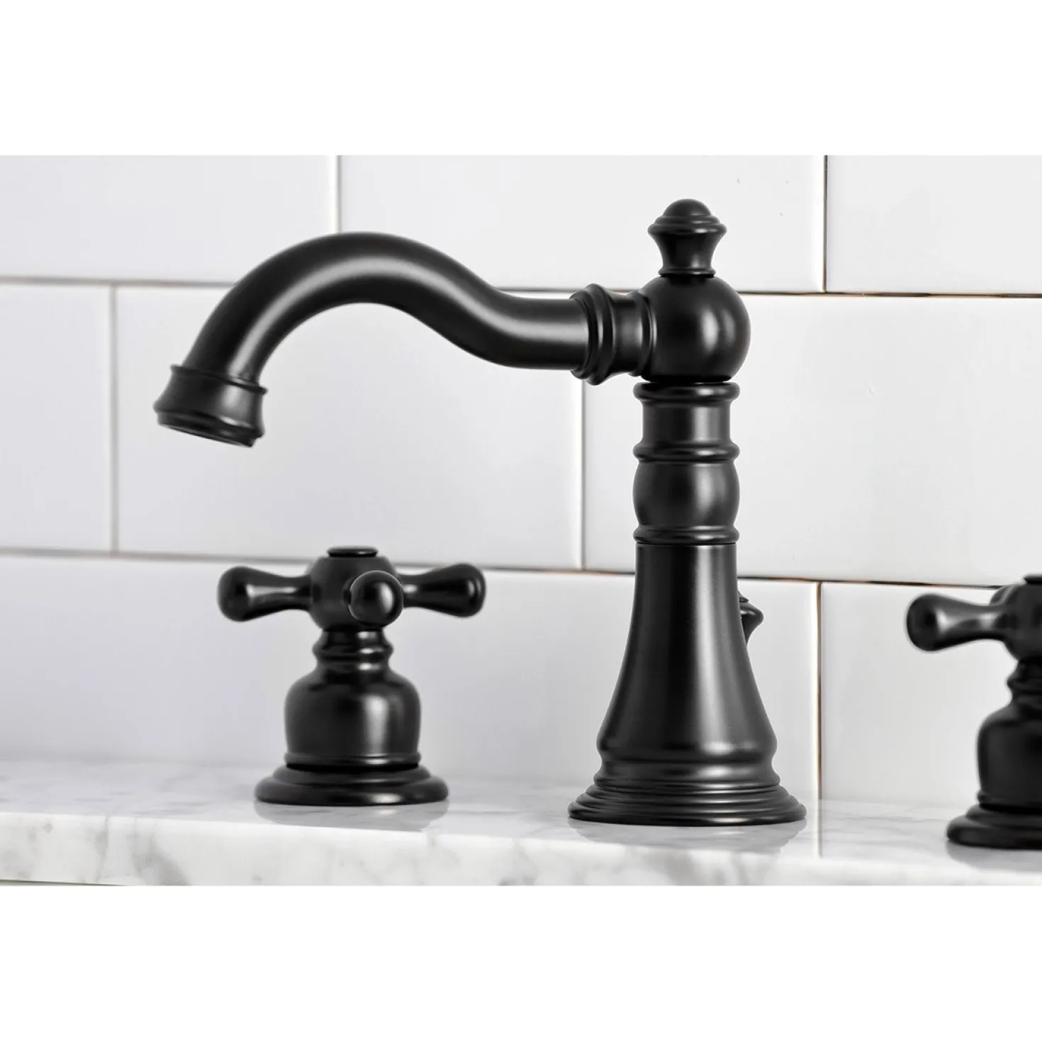 Kingston Brass Fauceture American Classic 8" Widespread Bathroom Faucet
