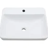 Kingston Brass Fauceture Century 23-Inch Rectangular Ceramic Drop-In Bathroom Sink