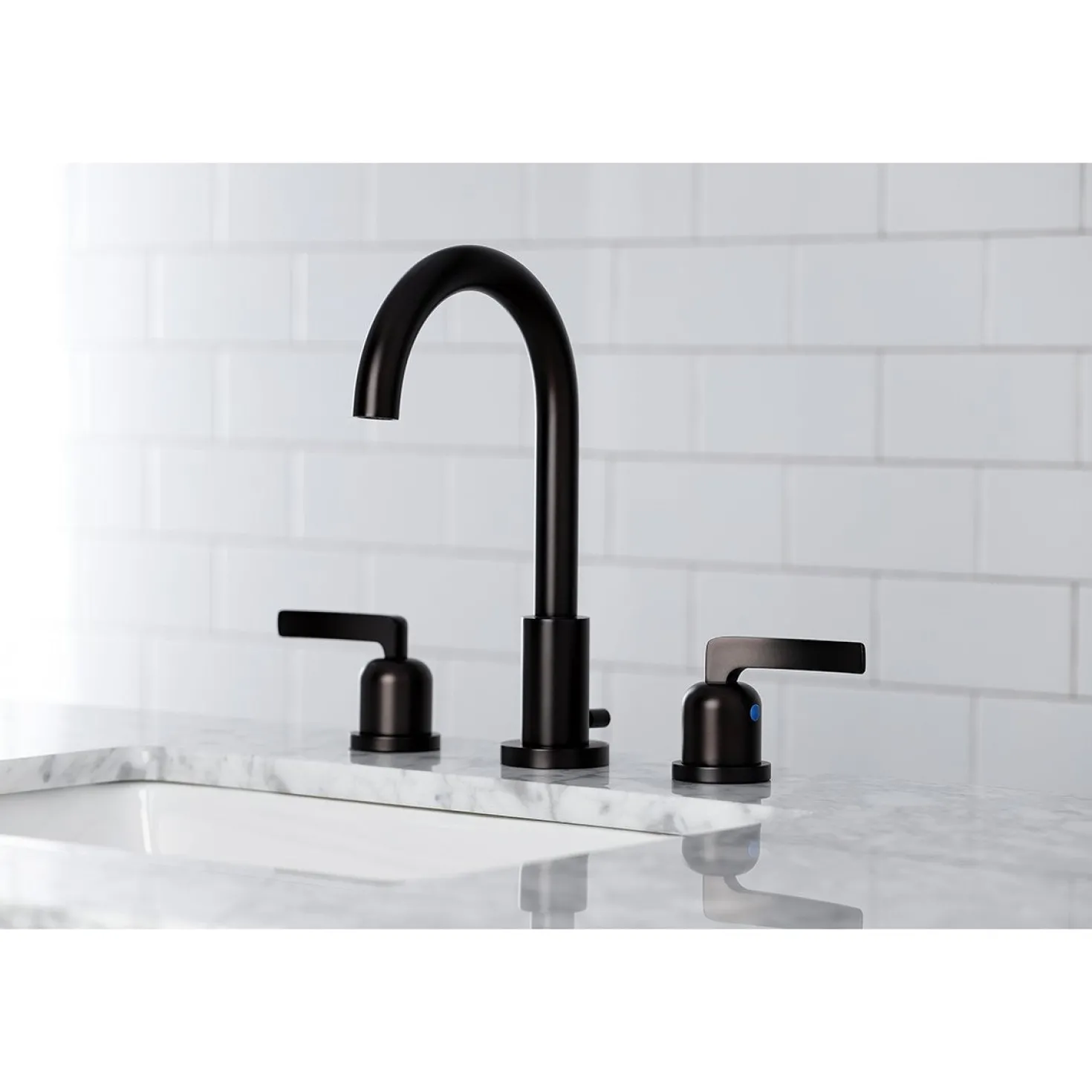 Kingston Brass Fauceture Centurion Widespread Bathroom Faucet