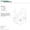 Kingston Brass Fauceture Continental Single-Handle Bathroom Faucet
