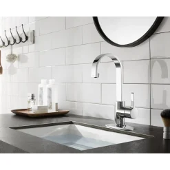 Kingston Brass Fauceture Continental Single-Handle Bathroom Faucet