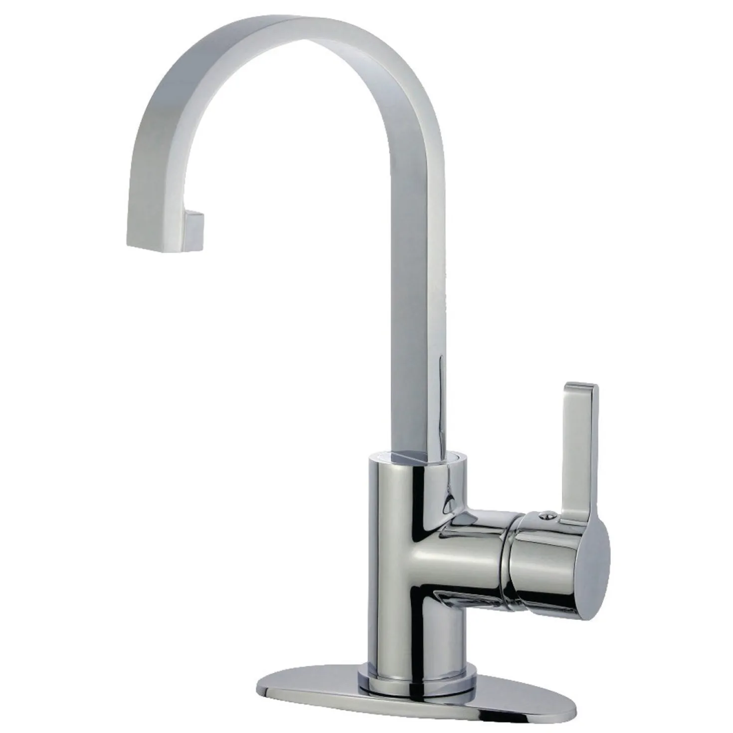 Kingston Brass Fauceture Continental Single-Handle Bathroom Faucet