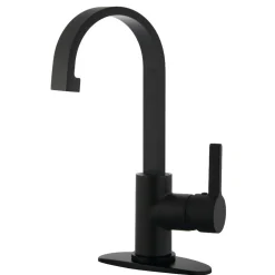 Kingston Brass Fauceture Continental Single-Handle Bathroom Faucet