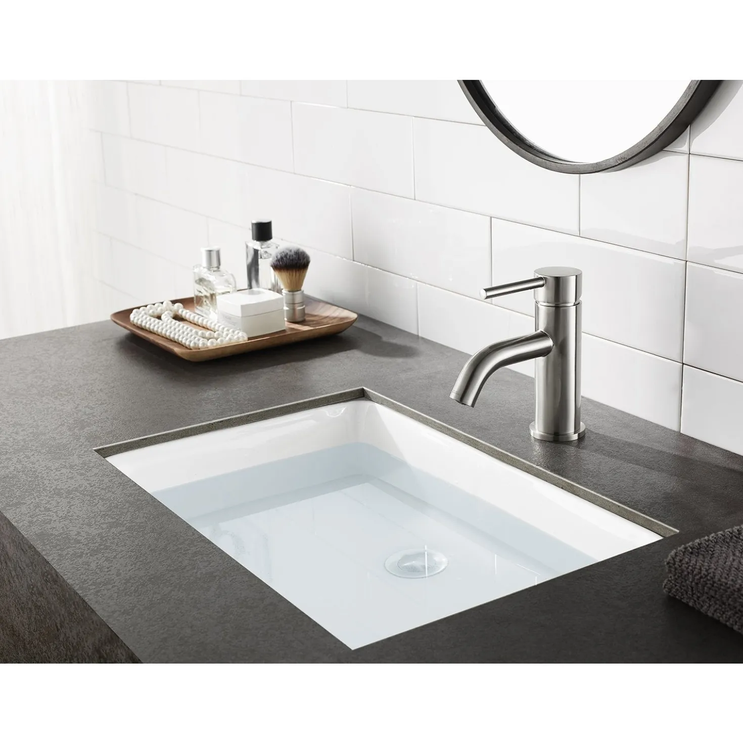Kingston Brass Fauceture Concord Single-Handle Monoblock Bathroom Faucet