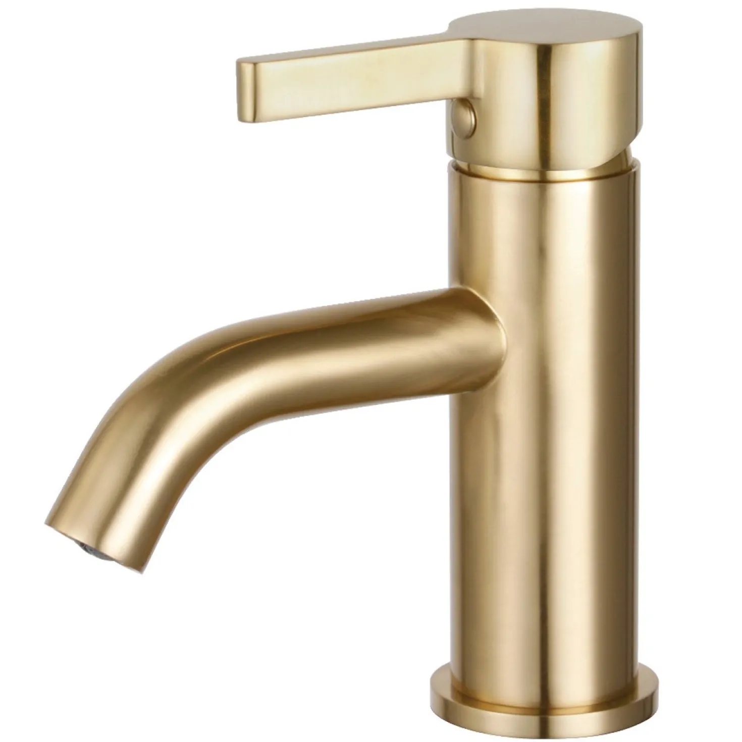 Kingston Brass Fauceture Continental Single-Handle Single Hole Bathroom Faucet