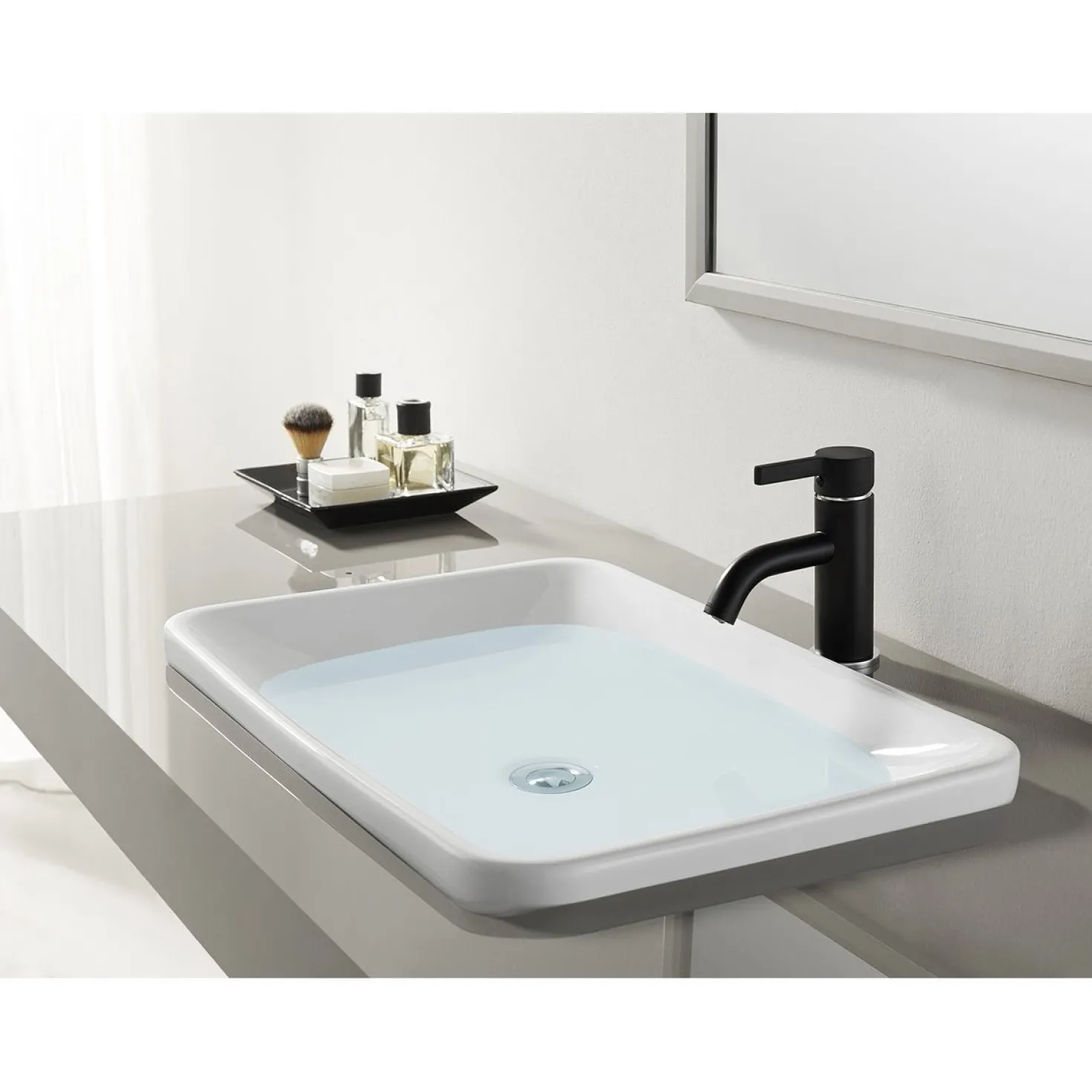 Kingston Brass Fauceture Continental Single-Handle Single Hole Bathroom Faucet