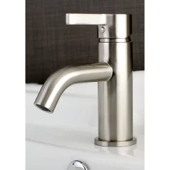 Kingston Brass Fauceture Continental Single-Handle Single Hole Bathroom Faucet