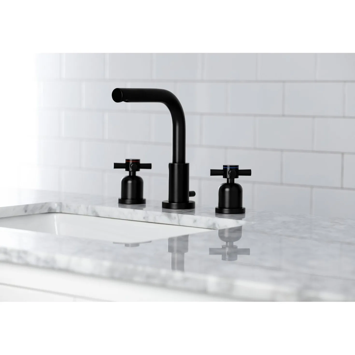 Kingston Brass Fauceture Concord 8-Inch Widespread Bathroom Faucet
