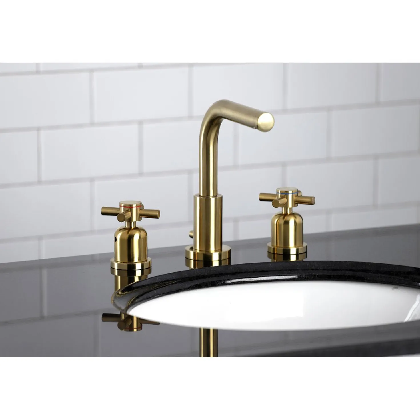 Kingston Brass Fauceture Concord 8-Inch Widespread Bathroom Faucet