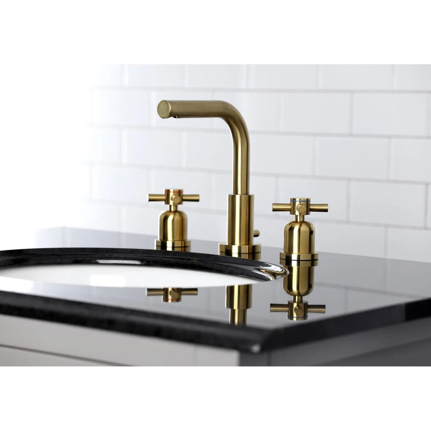 Kingston Brass Fauceture Concord 8-Inch Widespread Bathroom Faucet