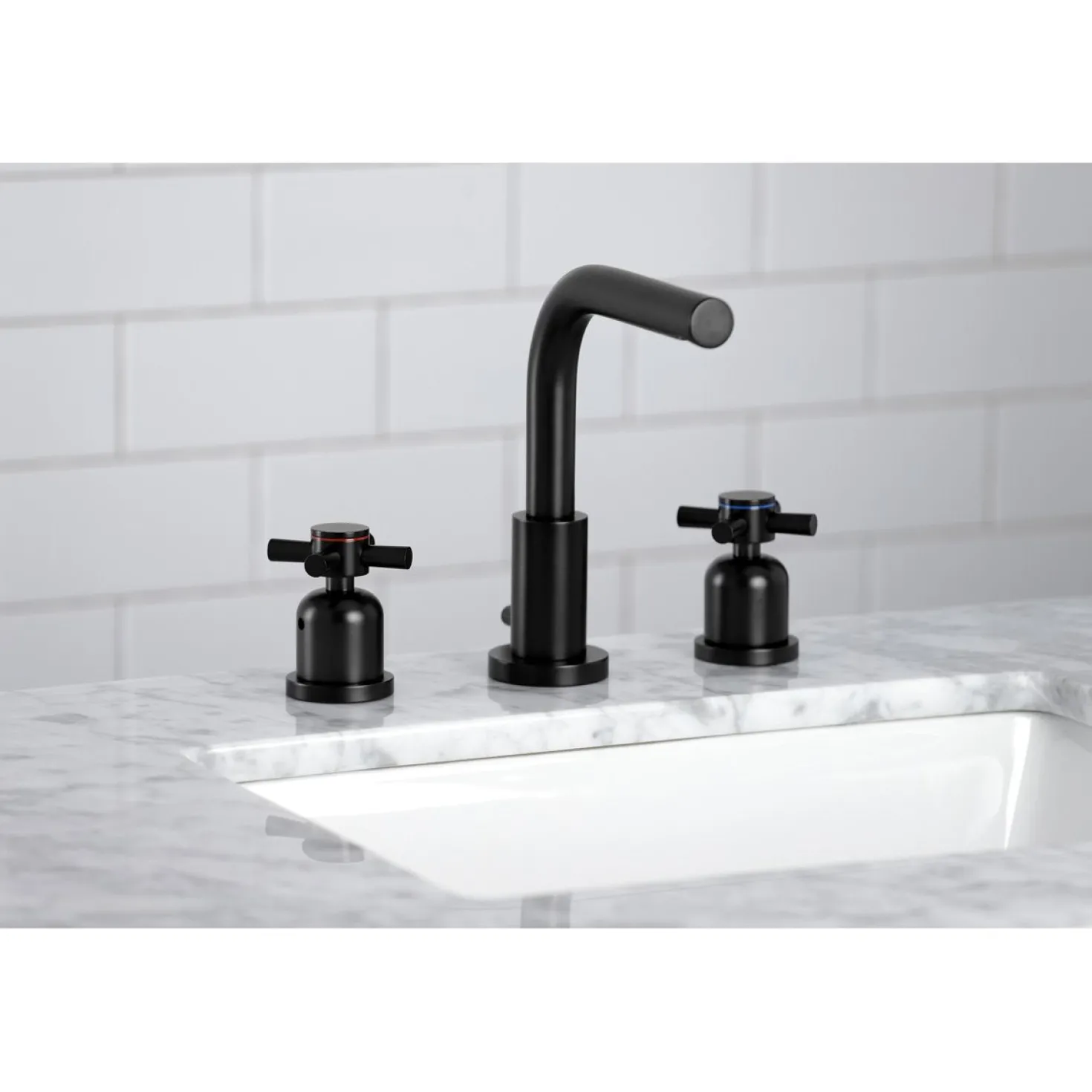 Kingston Brass Fauceture Concord 8-Inch Widespread Bathroom Faucet