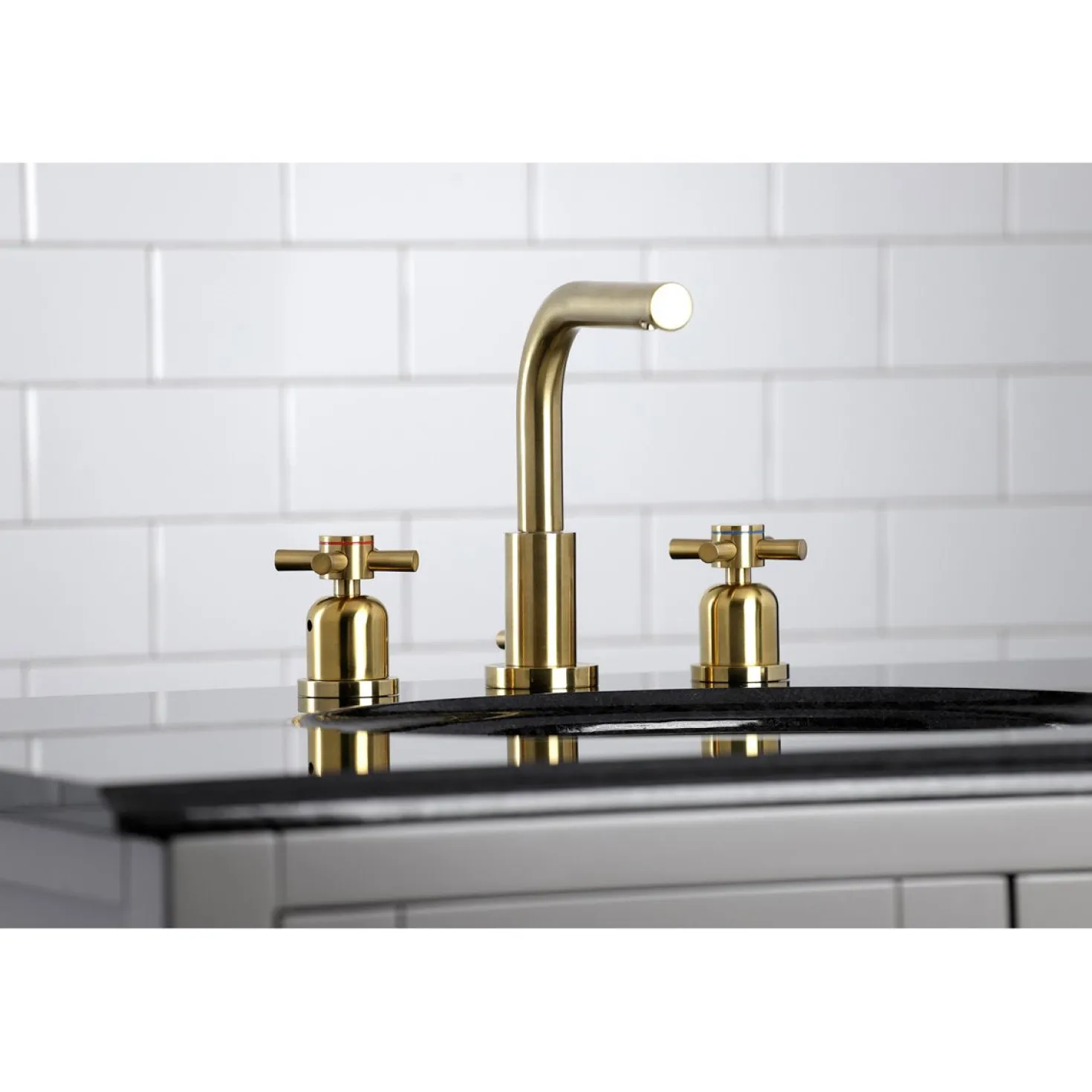 Kingston Brass Fauceture Concord 8-Inch Widespread Bathroom Faucet