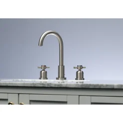 Kingston Brass Fauceture Concord Widespread Cross-Handle Bathroom Faucet