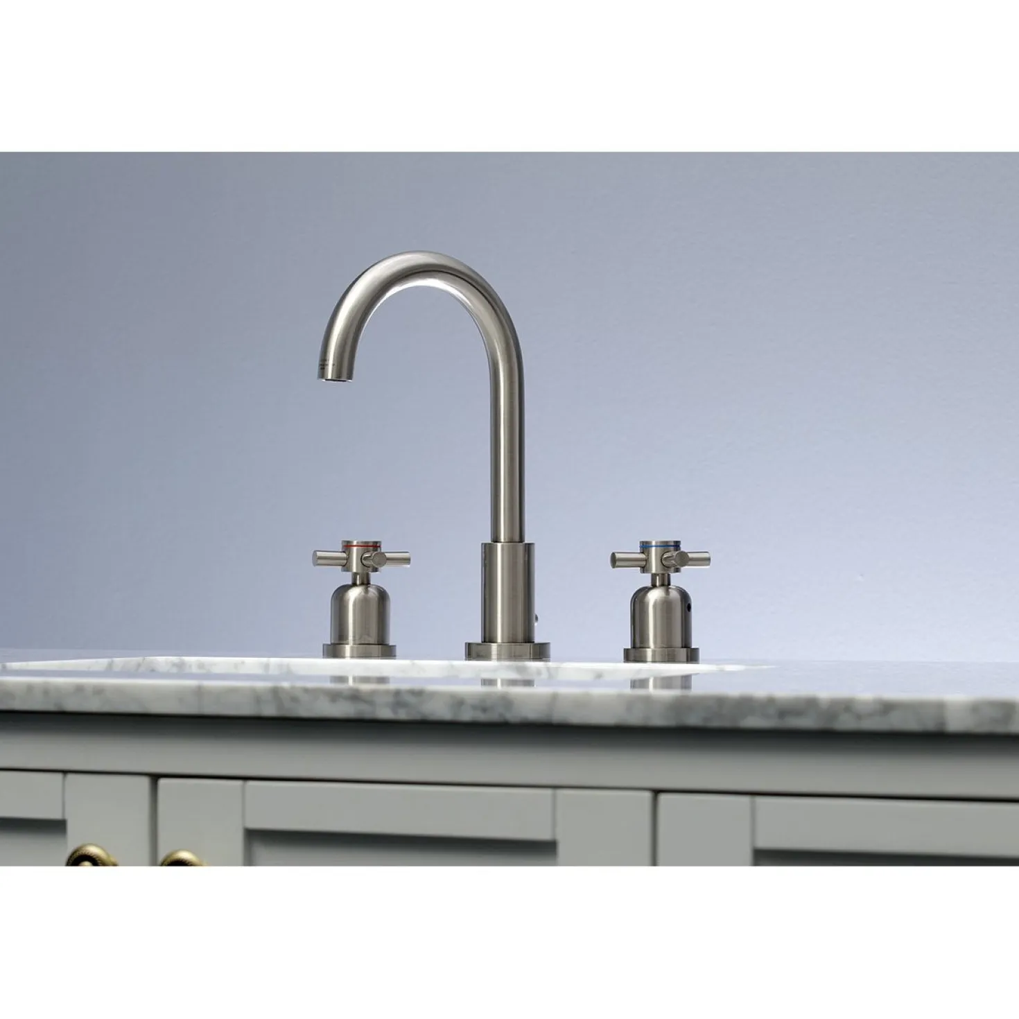 Kingston Brass Fauceture Concord Widespread Cross-Handle Bathroom Faucet