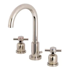 Kingston Brass Fauceture Concord Widespread Cross-Handle Bathroom Faucet