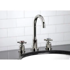 Kingston Brass Fauceture Concord Widespread Cross-Handle Bathroom Faucet