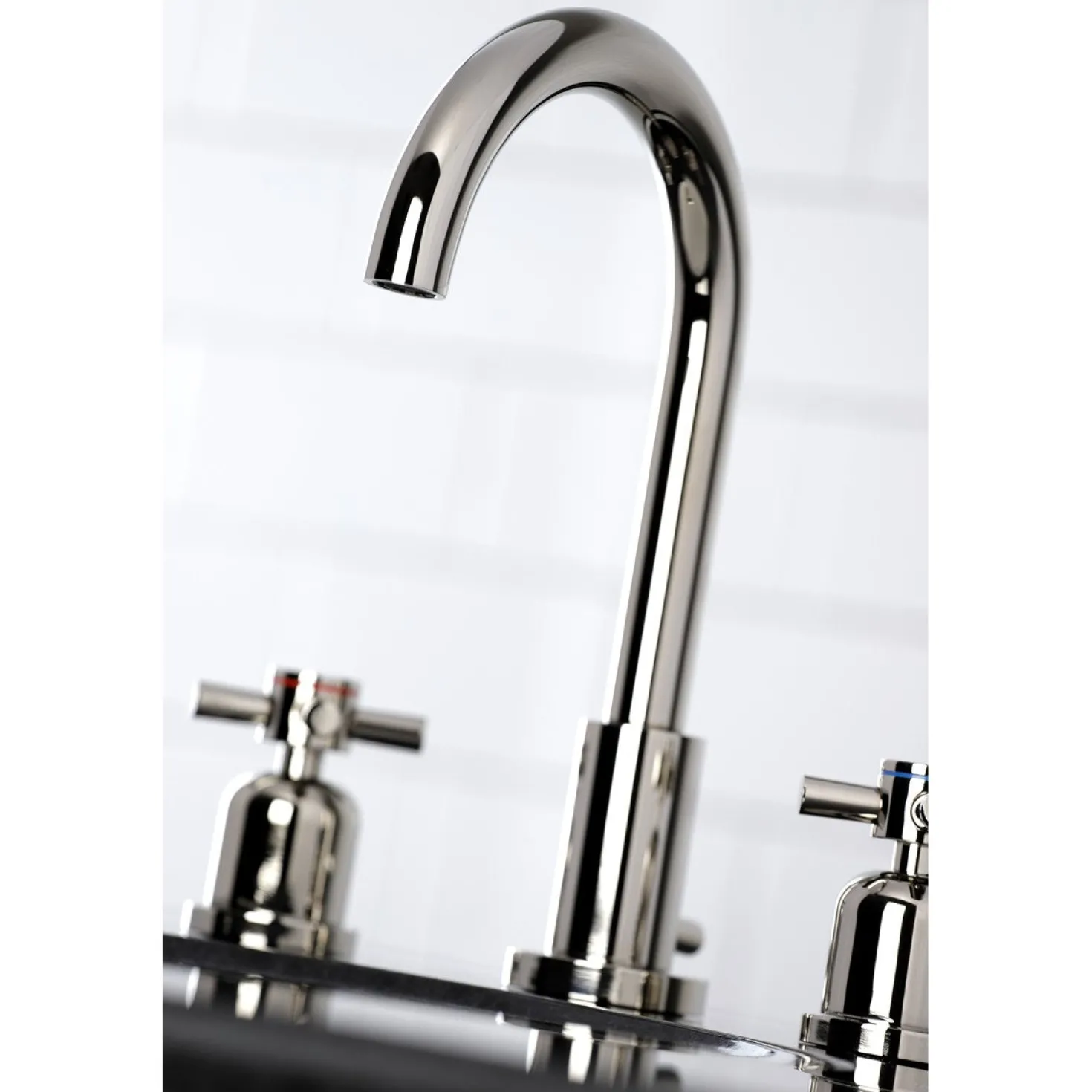 Kingston Brass Fauceture Concord Widespread Cross-Handle Bathroom Faucet