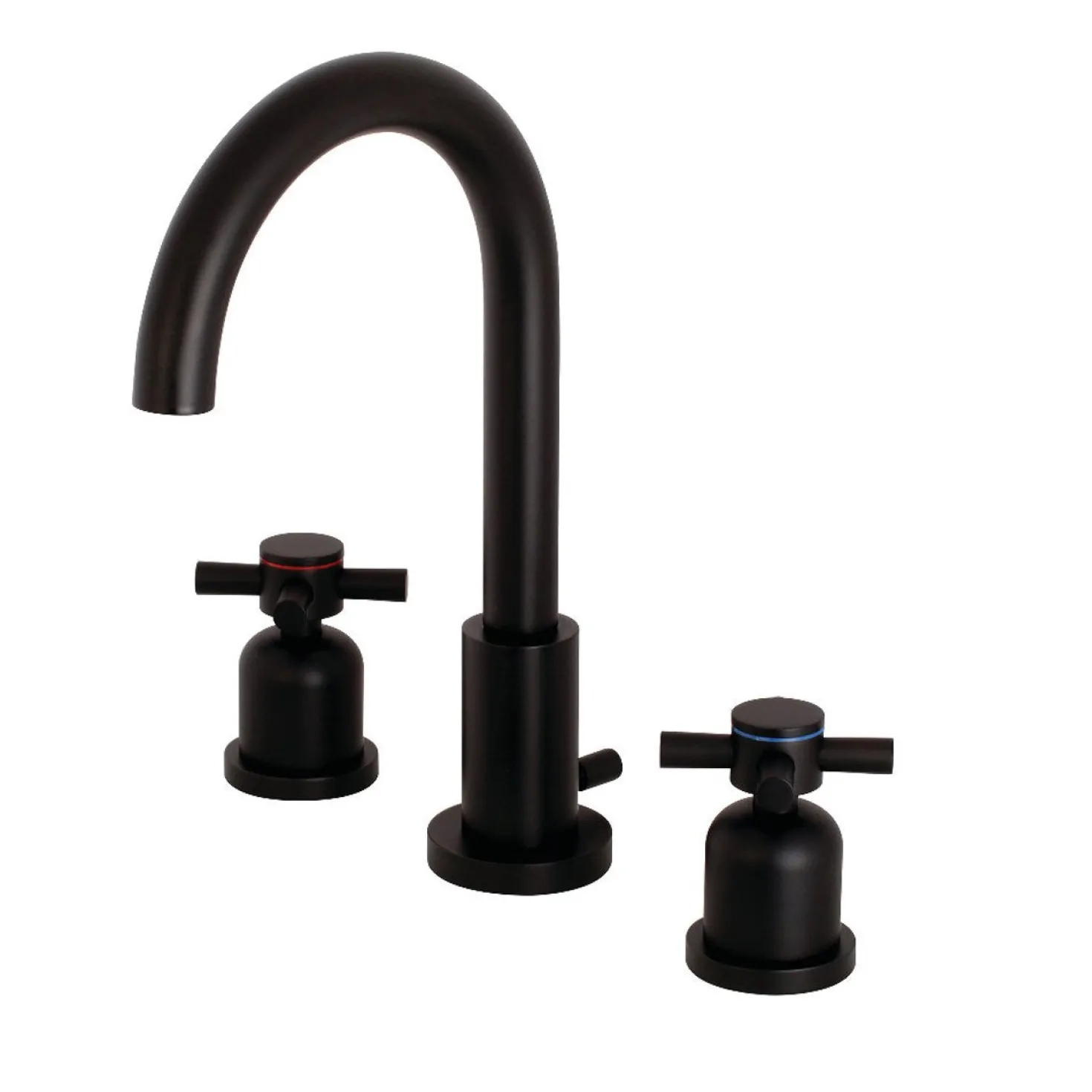 Kingston Brass Fauceture Concord Widespread Cross-Handle Bathroom Faucet