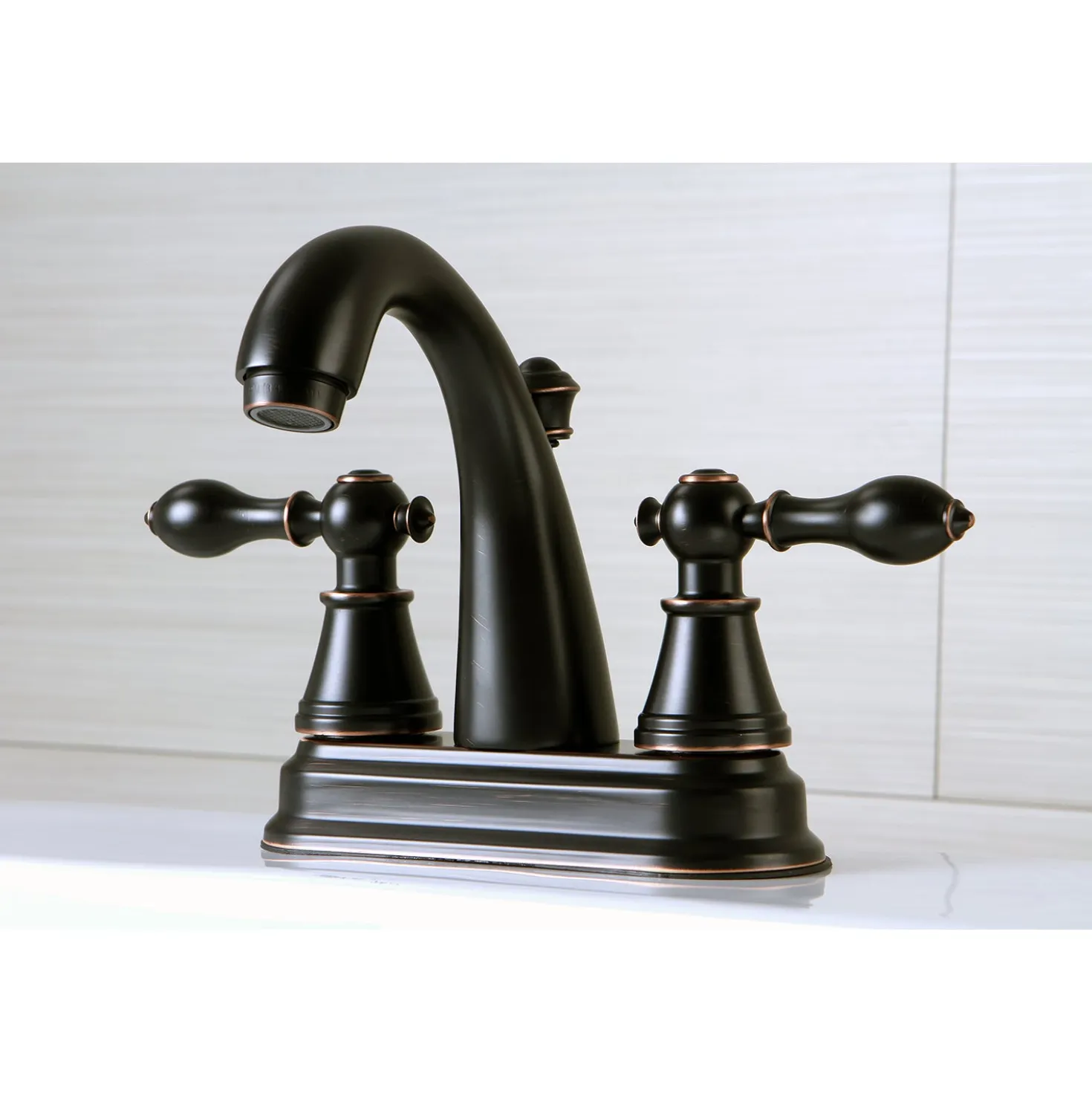 Kingston Brass Fauceture English Classic 4" Centerset Lavatory Faucet
