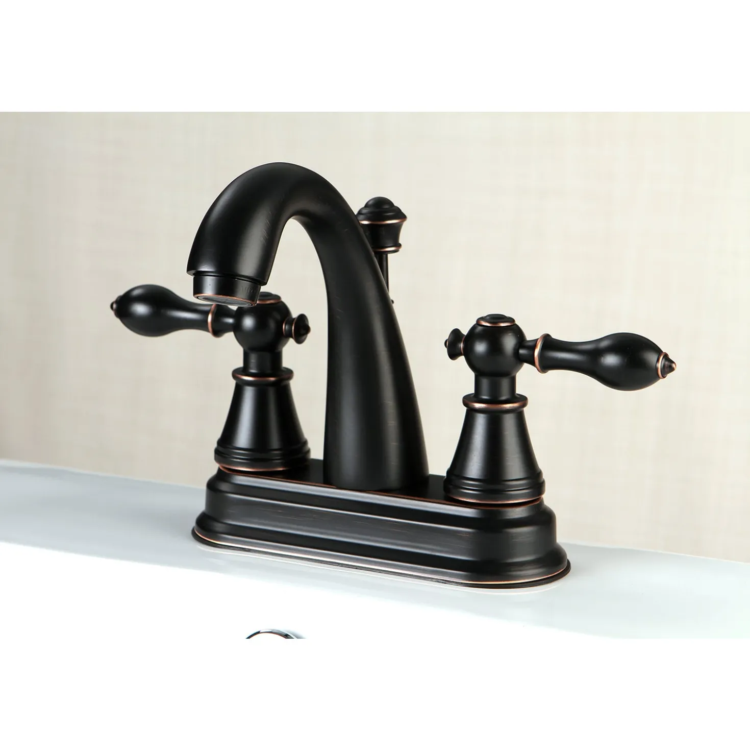 Kingston Brass Fauceture English Classic 4" Centerset Lavatory Faucet