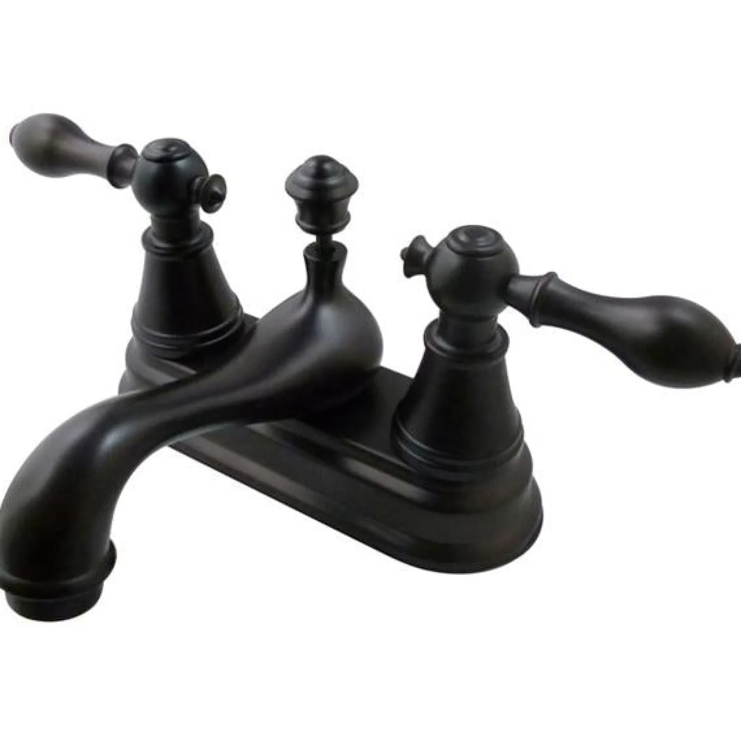 Kingston Brass Fauceture English Classic Two Handle 4" Centerset Lavatory Faucet