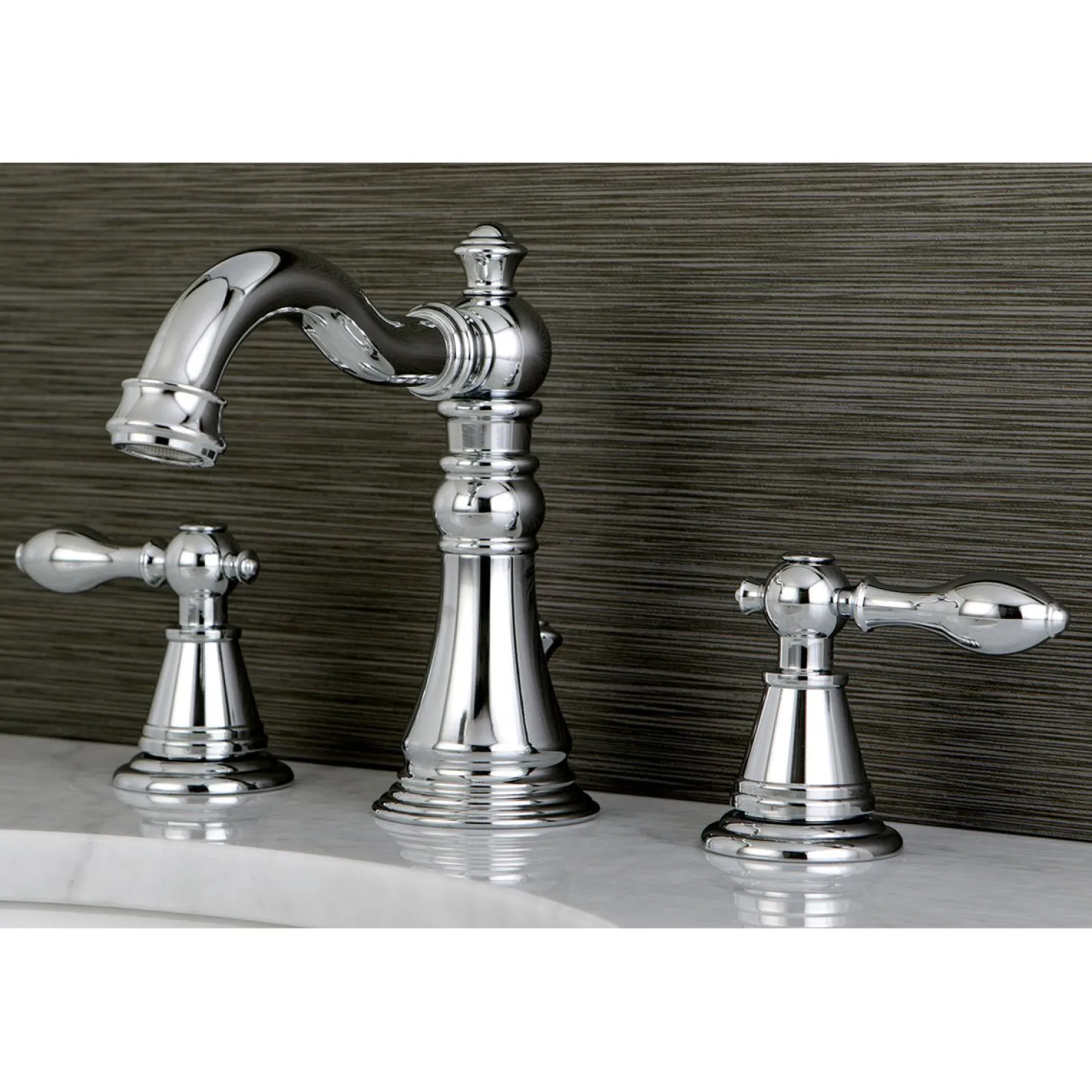Kingston Brass Fauceture English Classic Widespread Bathroom Faucet