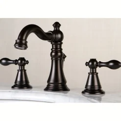 Kingston Brass Fauceture English Classic Widespread Bathroom Faucet