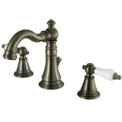 Kingston Brass Fauceture English Classic 3-Hole Widespread Bathroom Faucet