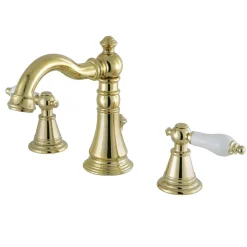 Kingston Brass Fauceture English Classic 3-Hole Widespread Bathroom Faucet