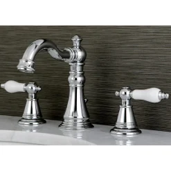 Kingston Brass Fauceture English Classic 3-Hole Widespread Bathroom Faucet