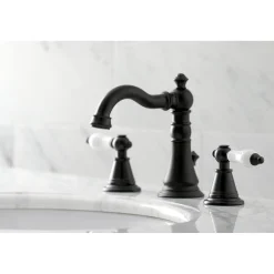 Kingston Brass Fauceture English Classic 3-Hole Widespread Bathroom Faucet