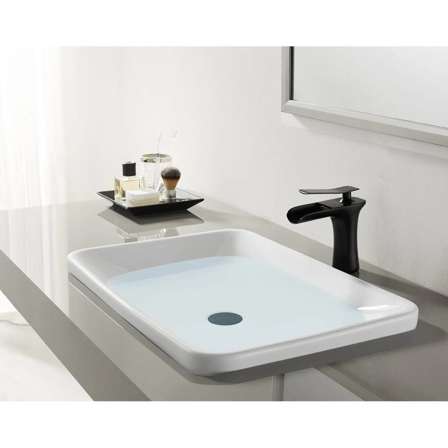 Kingston Brass Fauceture Executive Single-Handle Bathroom Faucet