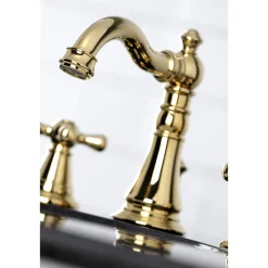 Kingston Brass Fauceture FSC197XAAX-P American Classic 8 in. Widespread Bathroom Faucet