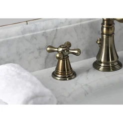 Kingston Brass Fauceture FSC197XAAX-P American Classic 8 in. Widespread Bathroom Faucet