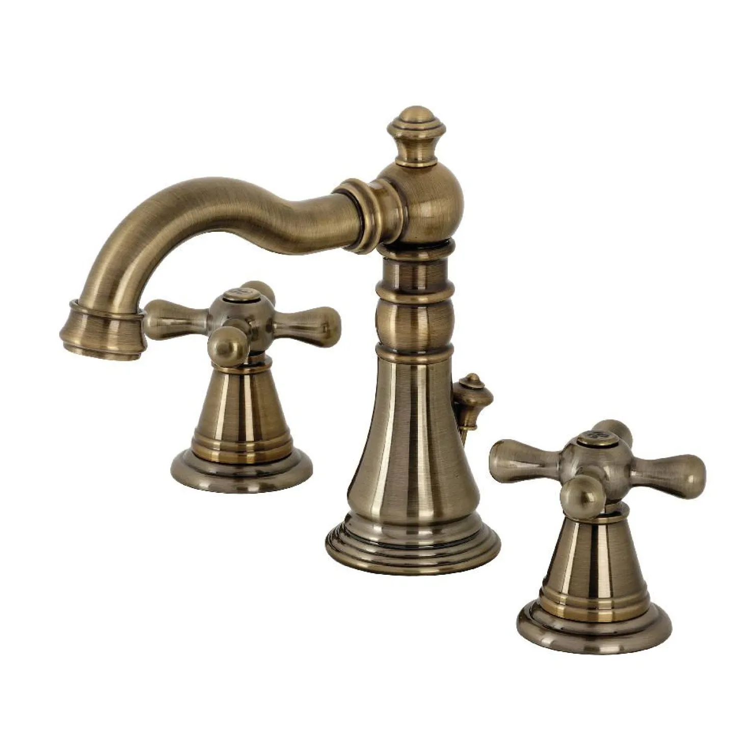Kingston Brass Fauceture FSC197XAAX-P American Classic 8 in. Widespread Bathroom Faucet