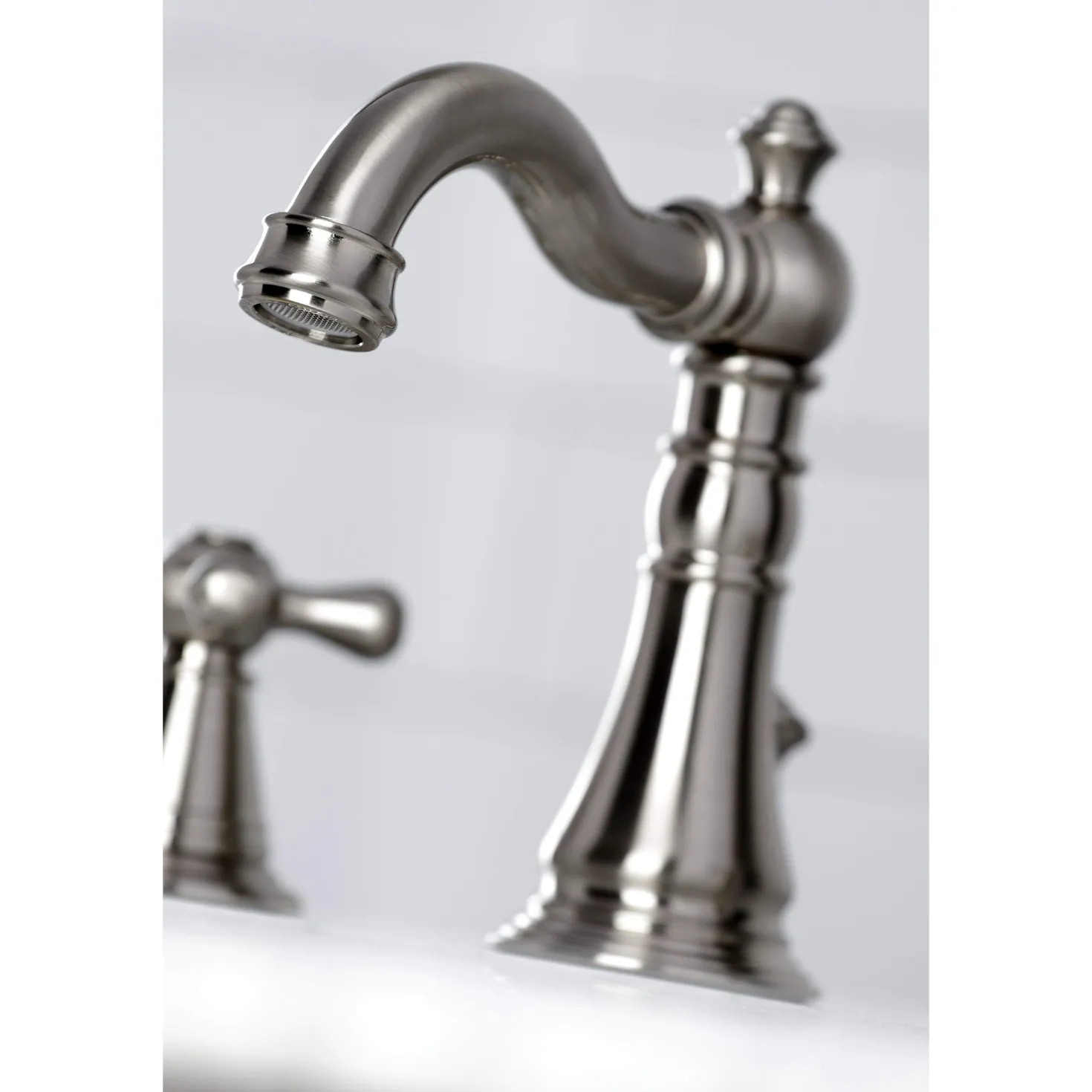 Kingston Brass Fauceture FSC197XAAX-P American Classic 8 in. Widespread Bathroom Faucet