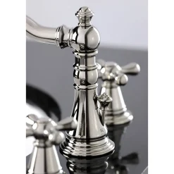 Kingston Brass Fauceture FSC197XAAX-P American Classic 8 in. Widespread Bathroom Faucet