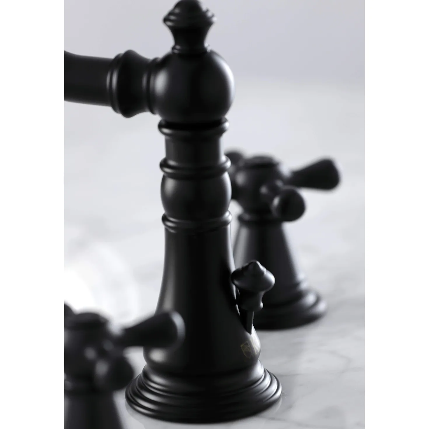 Kingston Brass Fauceture FSC197XAAX-P American Classic 8 in. Widespread Bathroom Faucet