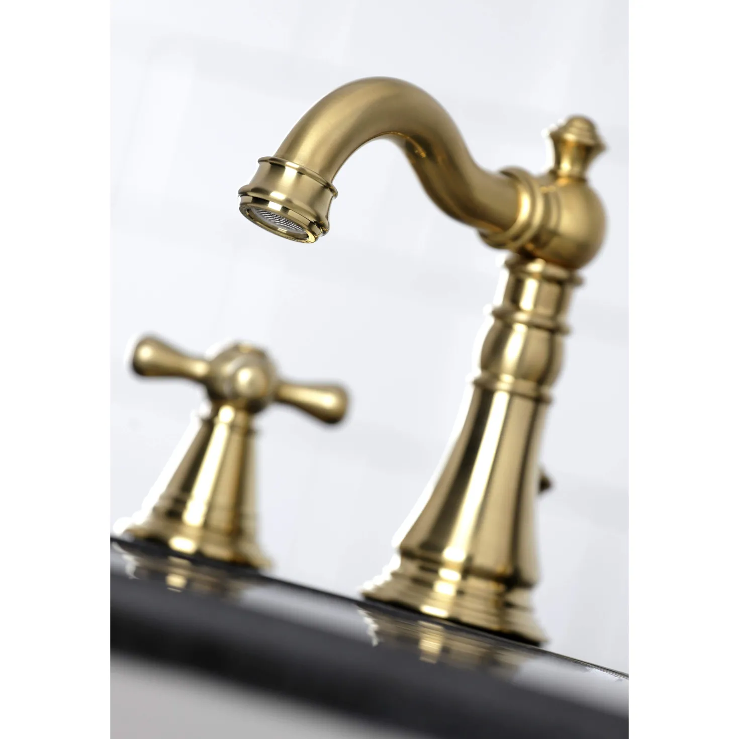 Kingston Brass Fauceture FSC197XAAX-P American Classic 8 in. Widespread Bathroom Faucet