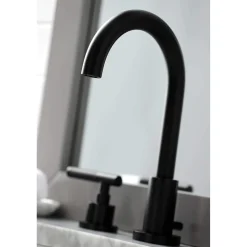 Kingston Brass Fauceture FSC892XCKL-P Kaiser Widespread Bathroom Faucet with Brass Pop-Up