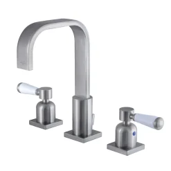 Kingston Brass Fauceture FSC8968DPL 8-Inch Widespread Bathroom Faucet in Brushed Nickel