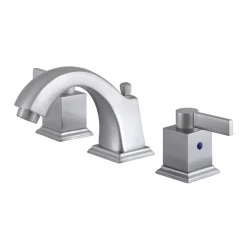 Kingston Brass Fauceture FSC4688NQL 8-Inch Widespread Bathroom Faucet in Brushed Nickel