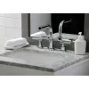 Kingston Brass Fauceture FSC895XCKL-P Kaiser Widespread Bathroom Faucet with Brass Pop-Up